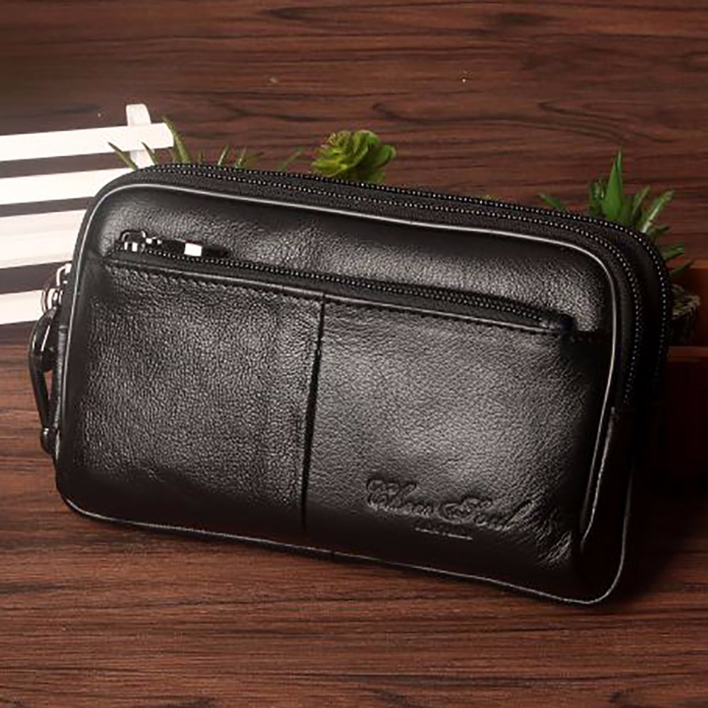 Men Accessories Pack - Men Clutch Waist Pack Bag Cell/Mobile
