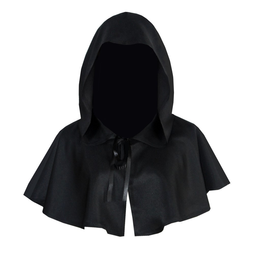 Men'S Vampire Accessories - Medieval Halloween Cosplay Death Cloak Short