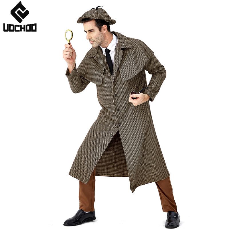 Men'S Victorian Accessories - Men's Detective Costume Cosplay Victorian Sherlock