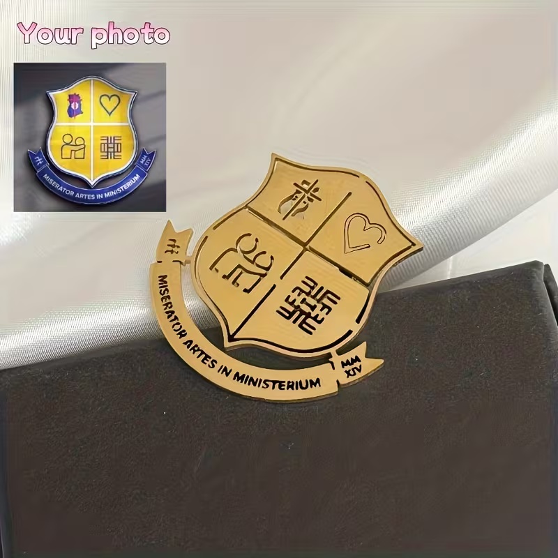 Custom Logo Brooch Simple Crea - Men Accessories Gift Set recension och pris