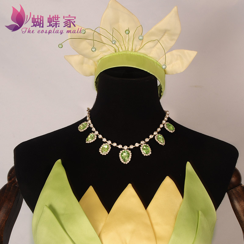 Princess Tiana Dress Cosplay C - Men Accessories Pack recension och pris