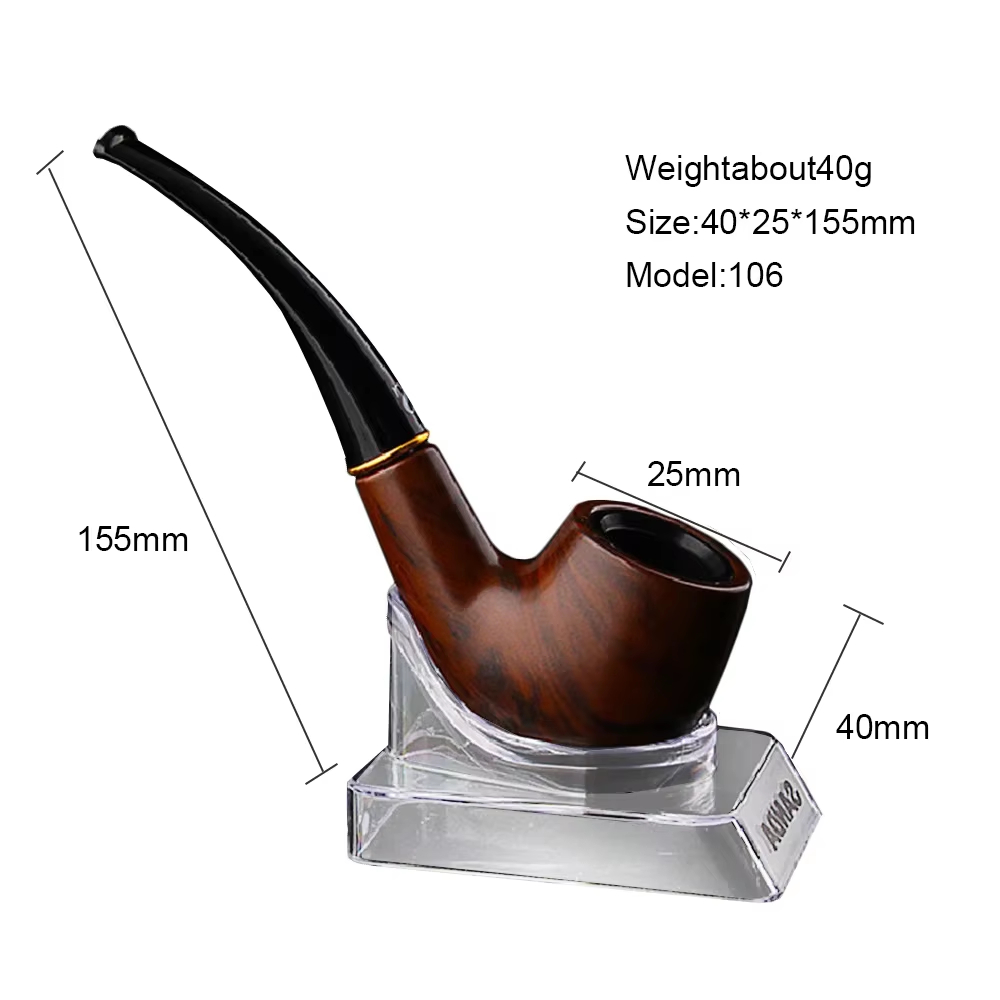 Potable Retro Wooden Tobacco P - Men Accessories Gadgets recension och pris