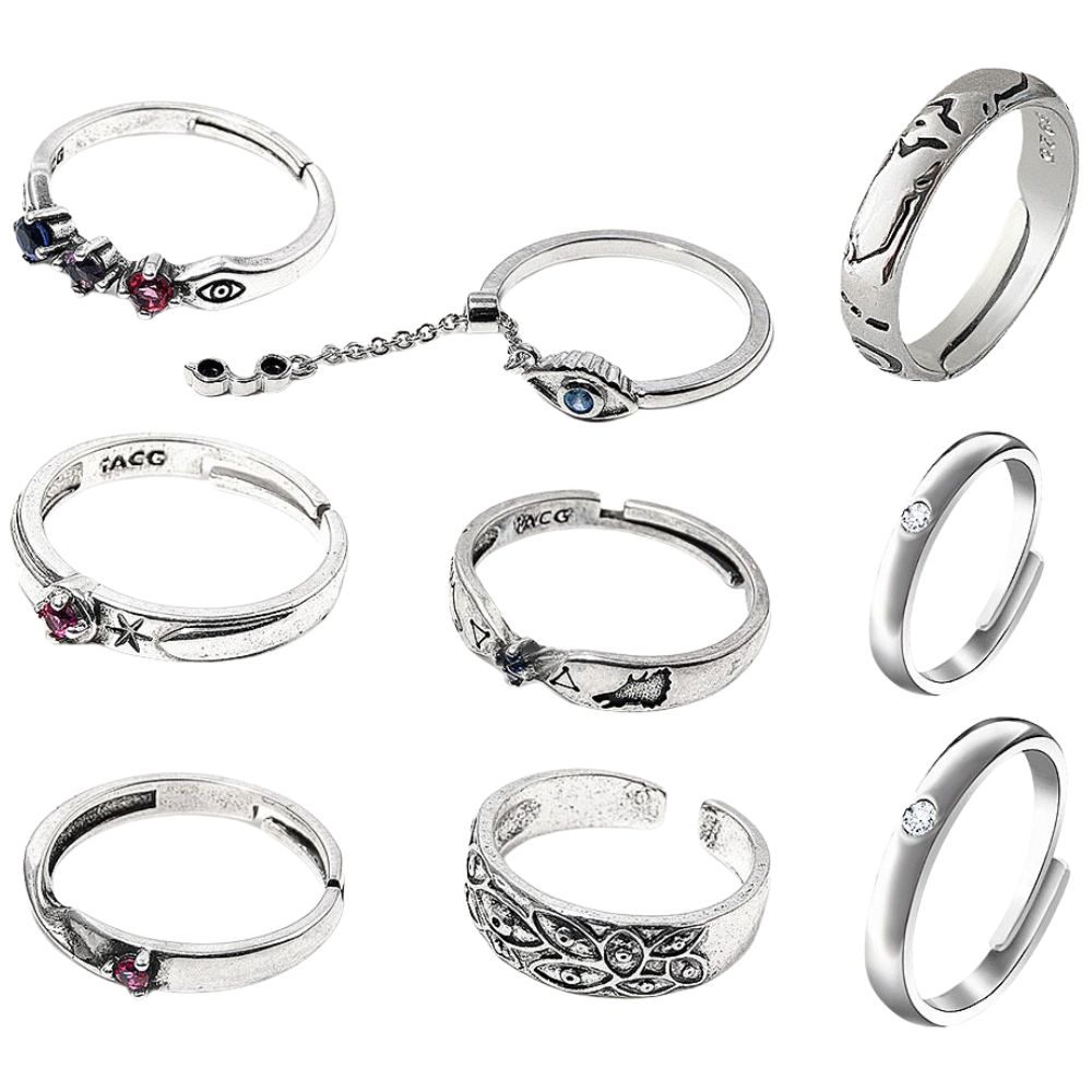 Anime JJK Rings Yuta Okkotsu C - Men Accessories Gift Set recension och pris