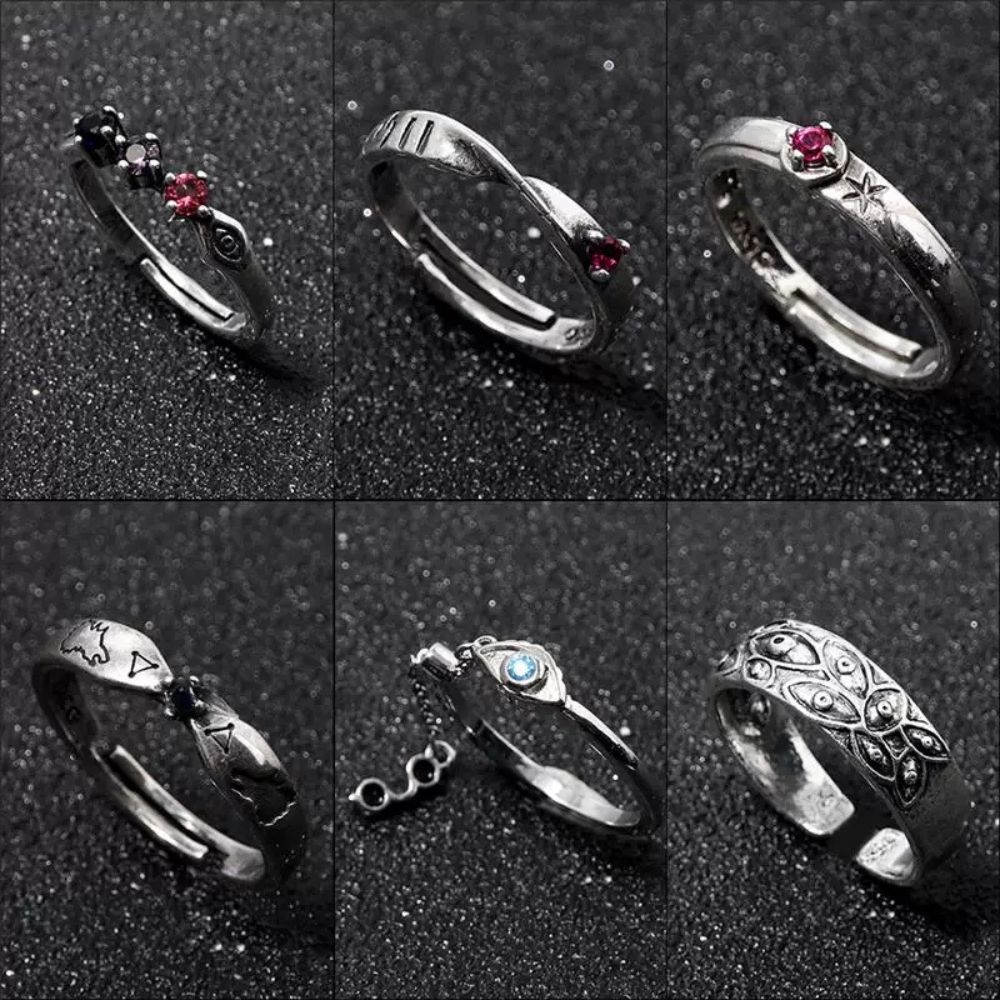 Anime JJK Rings Yuta Okkotsu C - Men Accessories Gift Set recension och pris