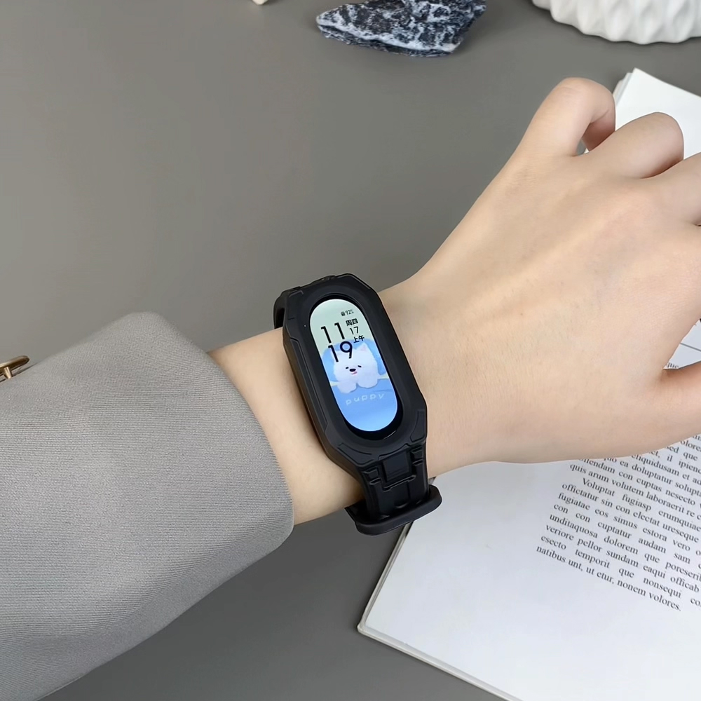 Strap+Case for Xiaomi Band 10  - Men Accessories Website recension och pris