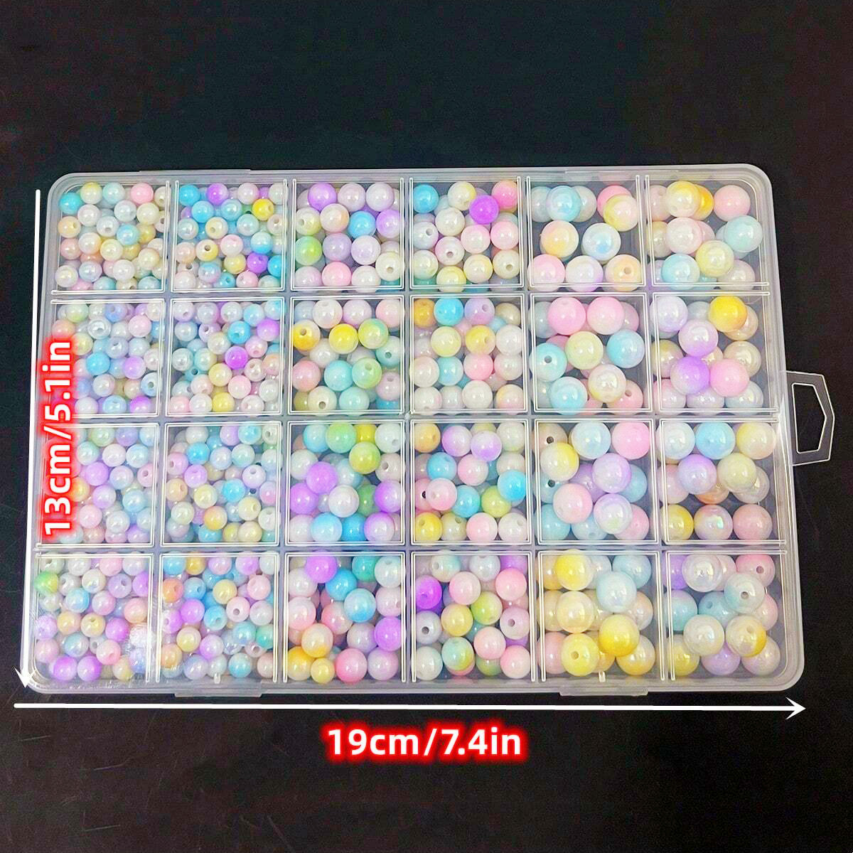 800pcs/24 grid set box 6mm/8mm - Men Accessories Bracelet recension och pris