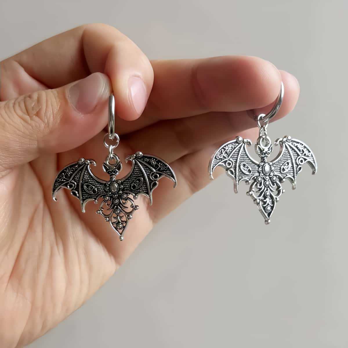 Vampire bat earrings,Gothic je - Men'S Vampire Accessories recension och pris