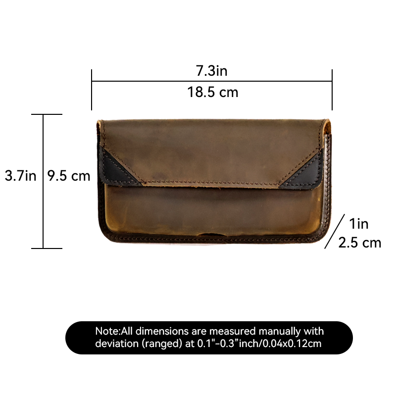 Genuine Leather Waist Bag for  - Men Accessories Pack recension och pris