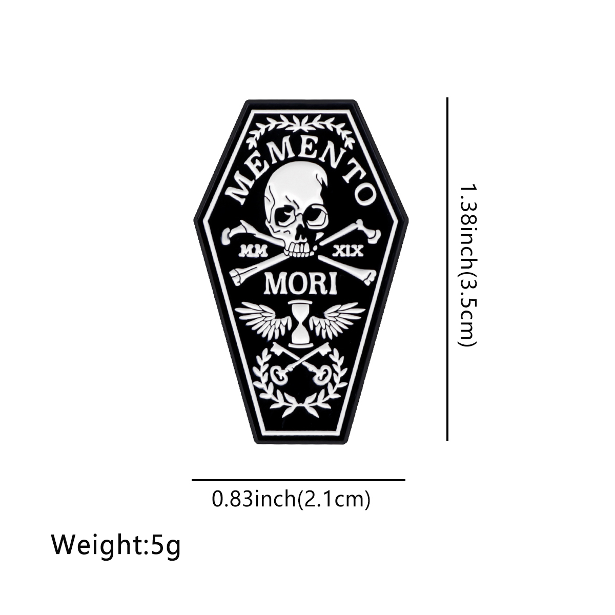 Skeleton Enamel Pins Witch Bro - Men Accessories For Birthday Gift recension och pris