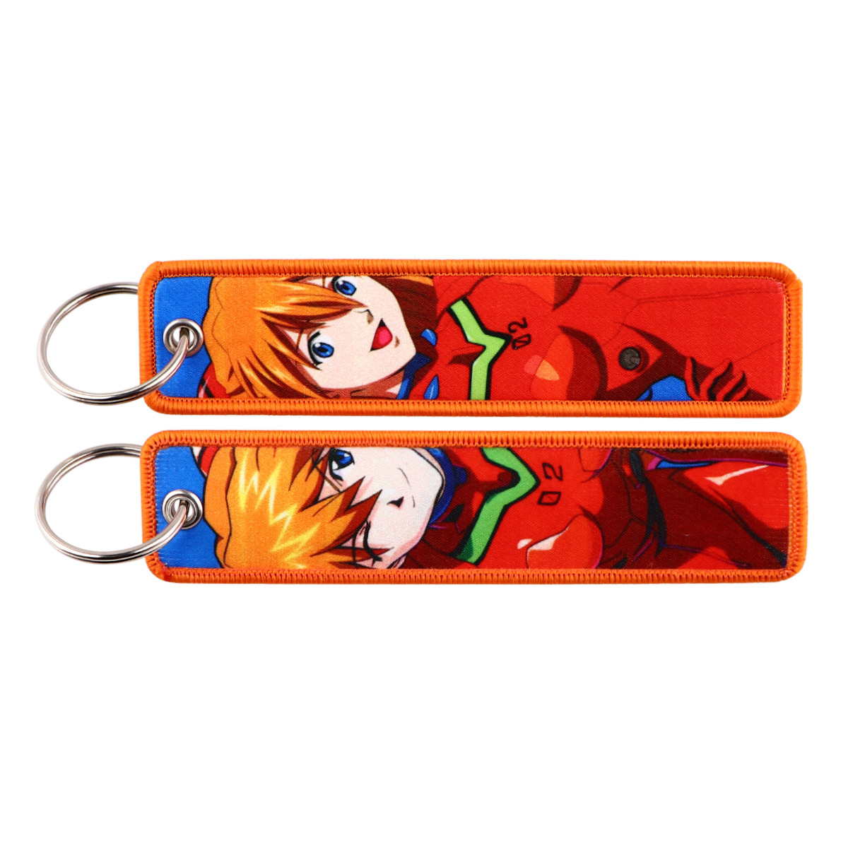 Anime EVA Embroidery Key Fobs  - Men Accessories Gift Set recension och pris