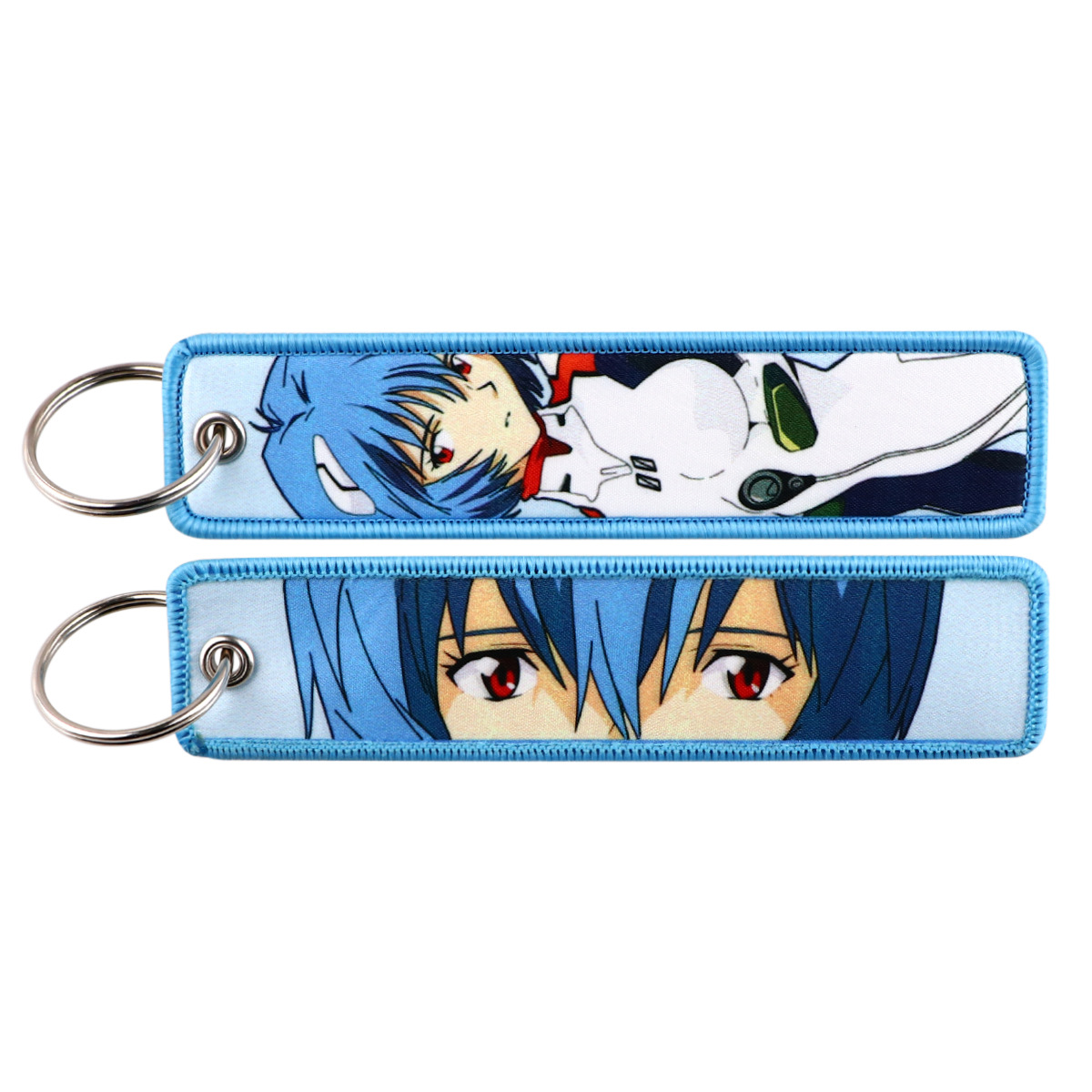 Anime EVA Embroidery Key Fobs  - Men Accessories Gift Set recension och pris