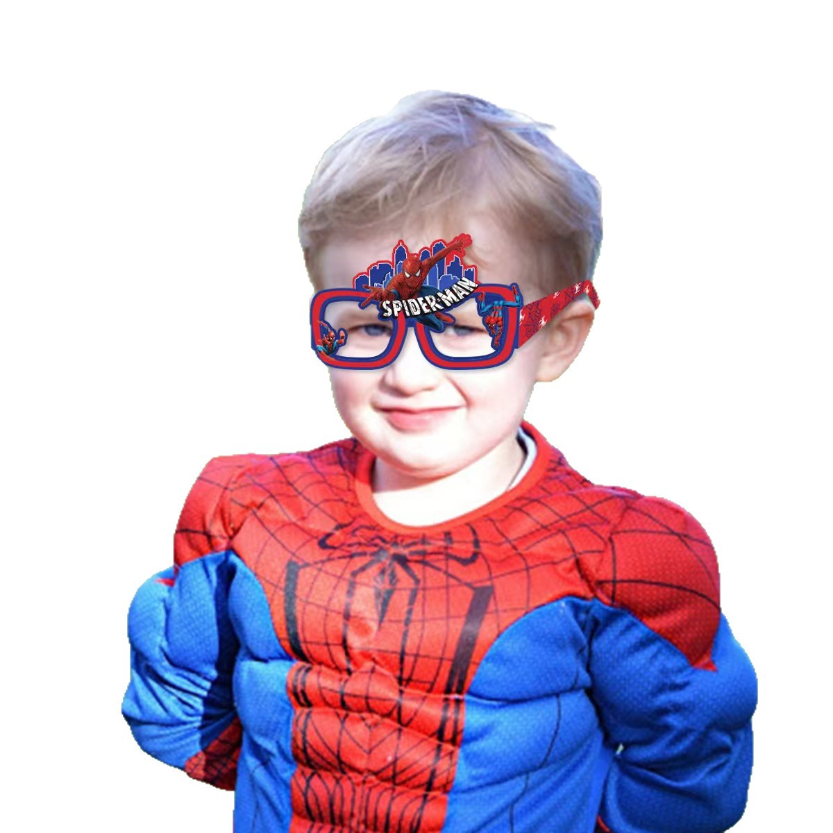 8PCS Spider-Man Paper Eco-Frie - Men Accessories For Birthday Gift recension och pris