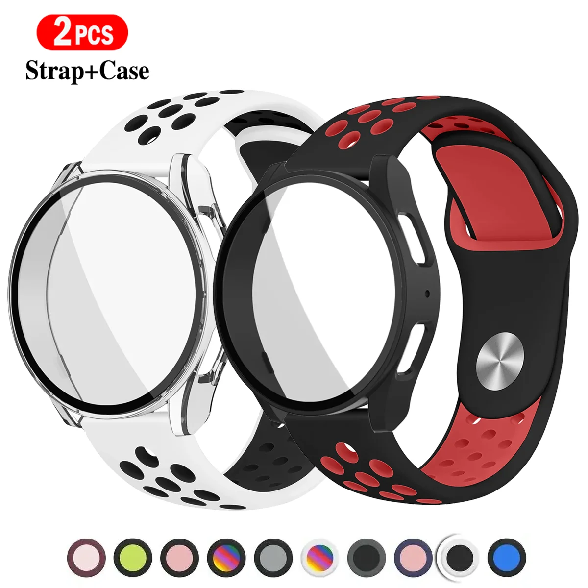 Silicone strap+case for Samsun - Men Accessories Website recension och pris