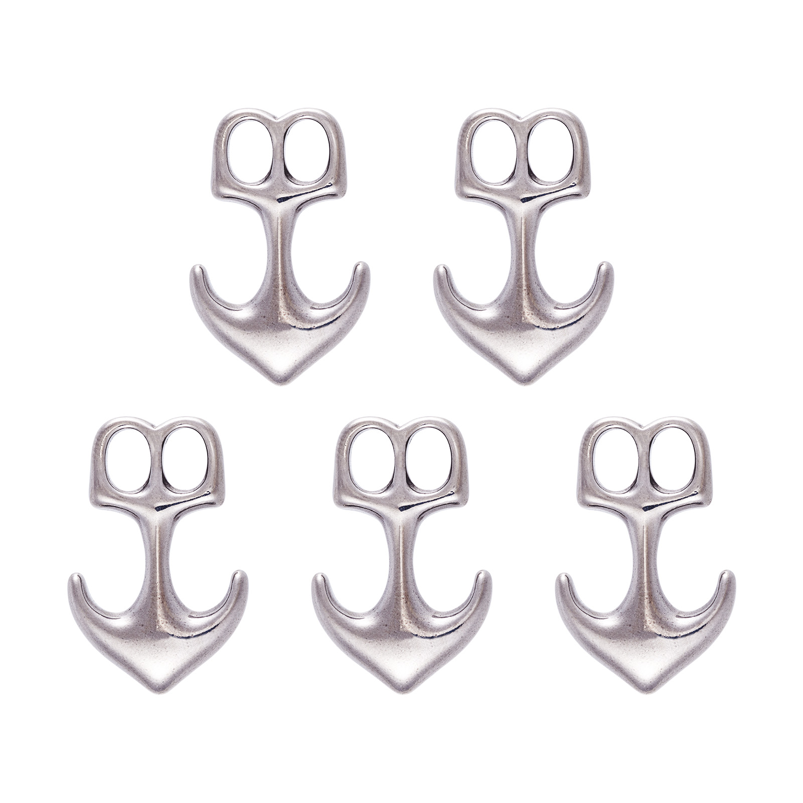 5pcs Anchor Hook Clasps 304 St - Men Accessories Bracelet recension och pris