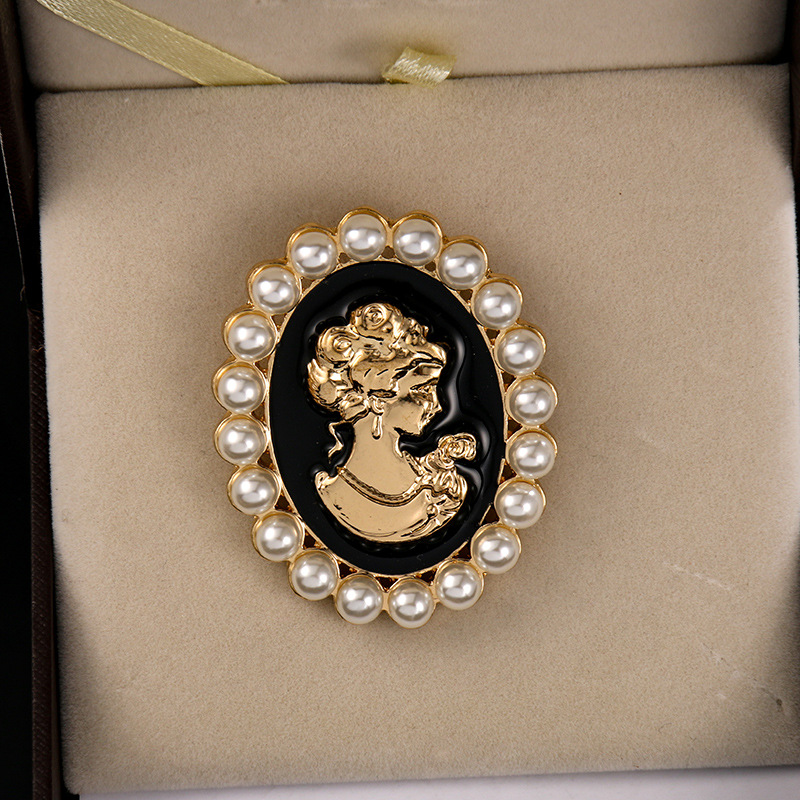 Victorian Style Pearls Cameo B - Men'S Victorian Accessories recension och pris