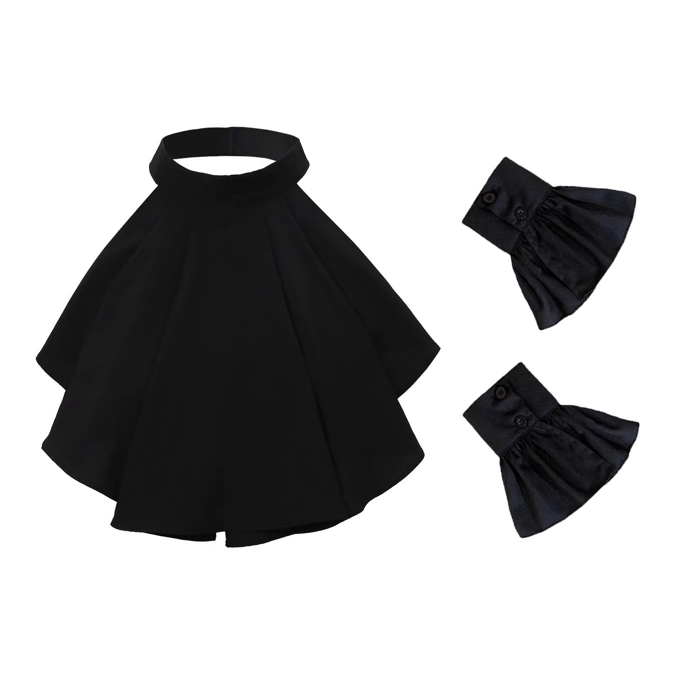 Victorian Neck Collar Ruffled  - Men'S Victorian Accessories recension och pris