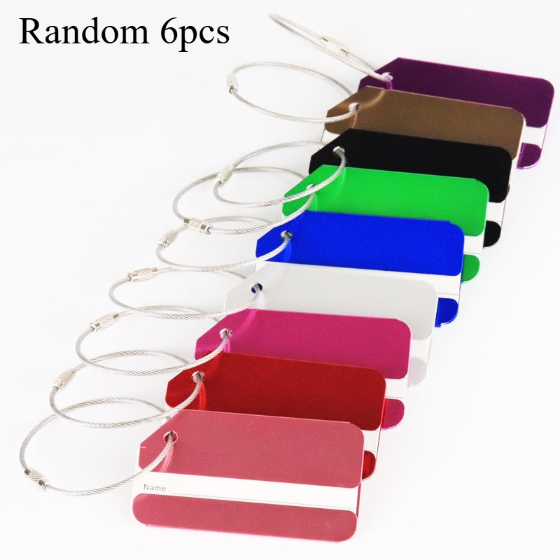 6pcs Aluminium Alloy Travel Ac - Men'S Accessories Travel Bag recension och pris