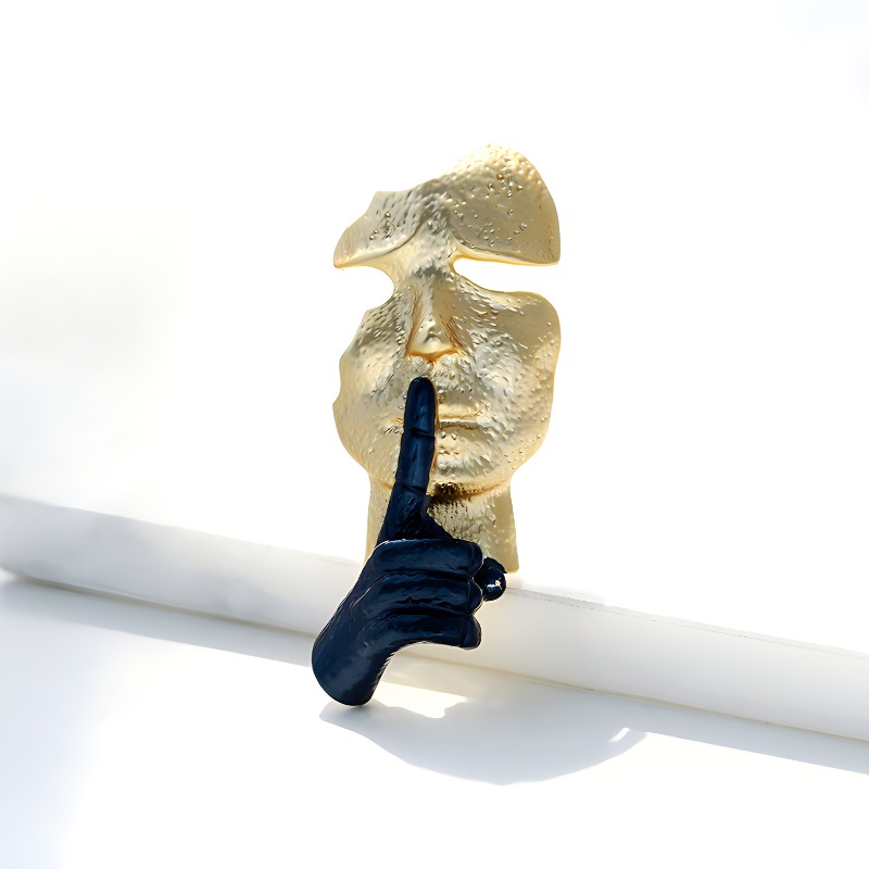 Fashion Mask Brooch Men and Wo - Men Accessories For Birthday Gift recension och pris