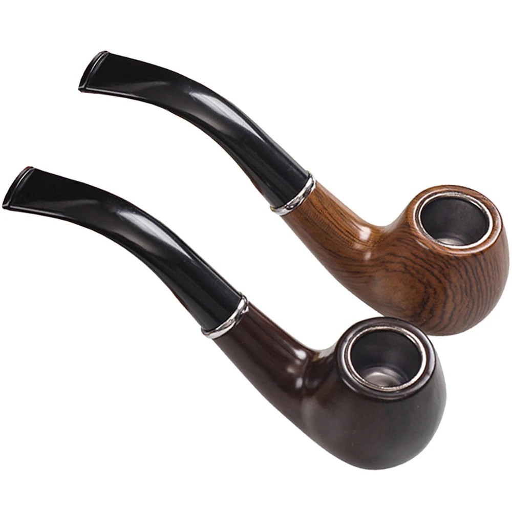 Retro Resin Ebony Smoking Pipe - Men Accessories Gadgets recension och pris