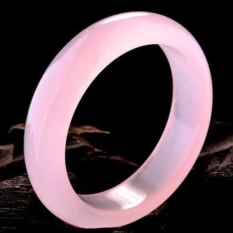 Genuine Natural Pink Jade Bang - Men Accessories Bracelet recension och pris