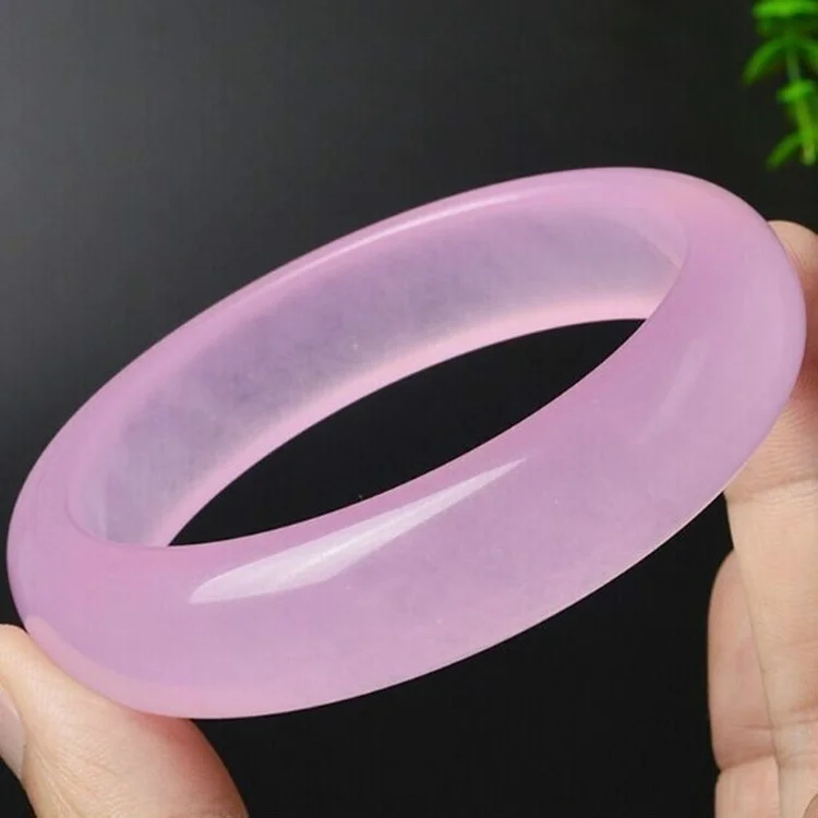 Genuine Natural Pink Jade Bang - Men Accessories Bracelet recension och pris