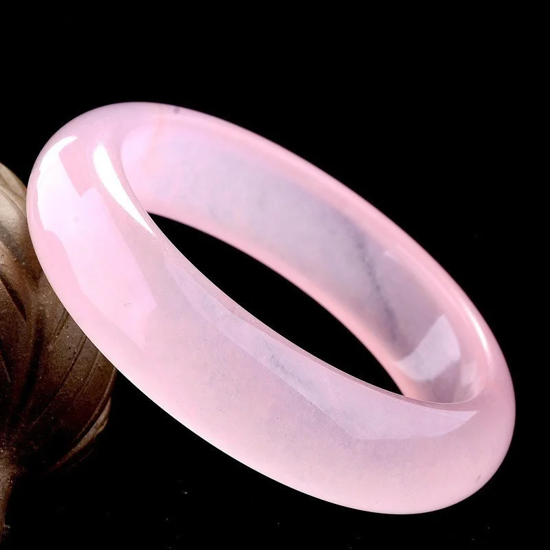 Genuine Natural Pink Jade Bang - Men Accessories Bracelet recension och pris