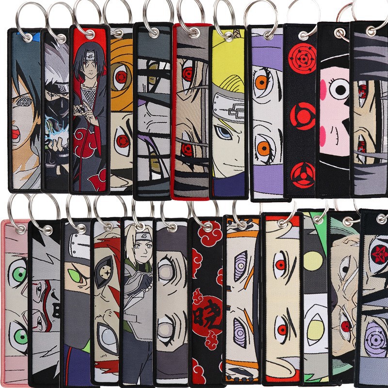 Anime Naruto Embroidery Key Fo - Men Accessories Gift Set recension och pris