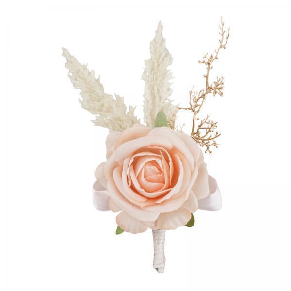 Elegant Rose Boutonniere Handm - Men'S Accessories Best recension och pris