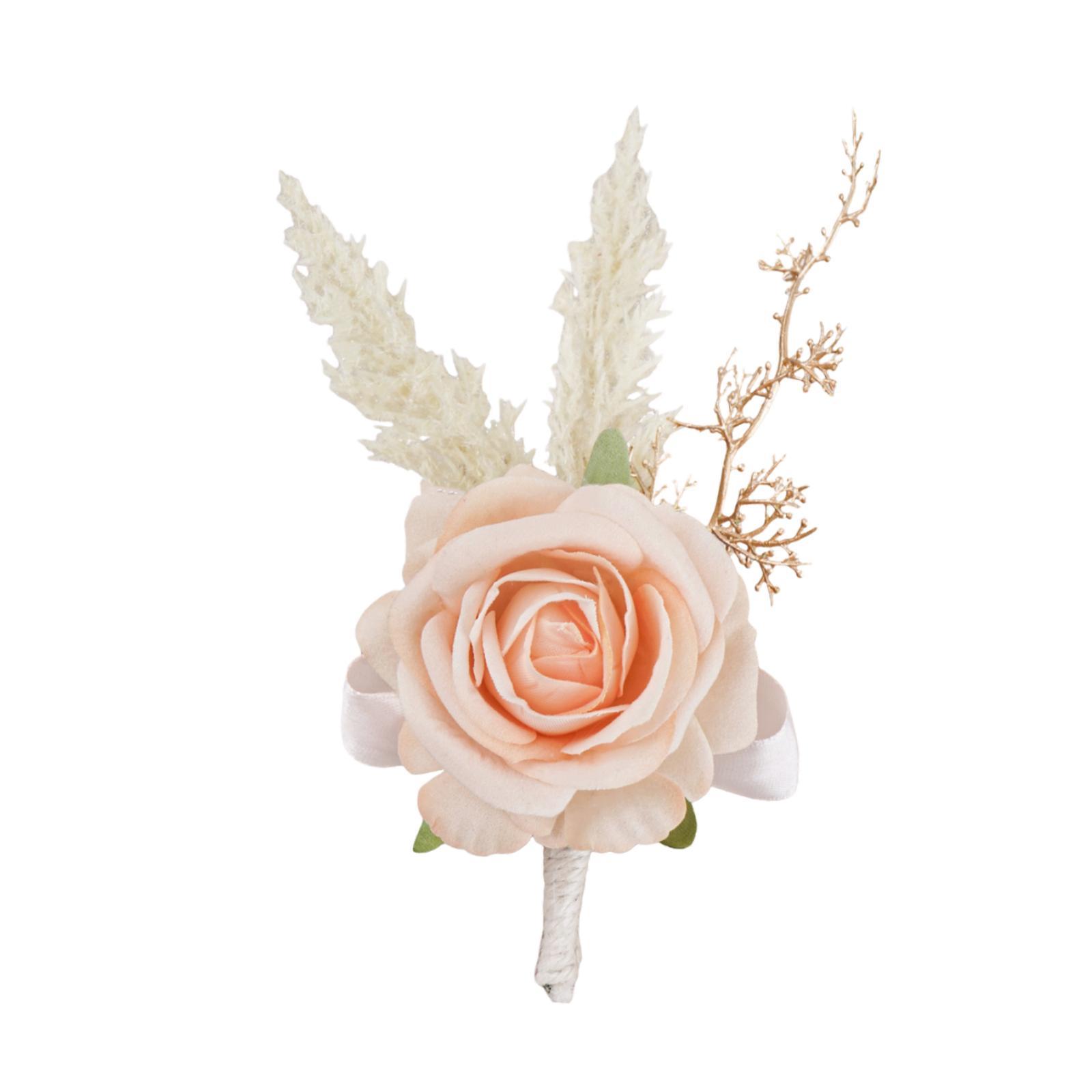 Elegant Rose Boutonniere Handm - Men'S Accessories Best recension och pris