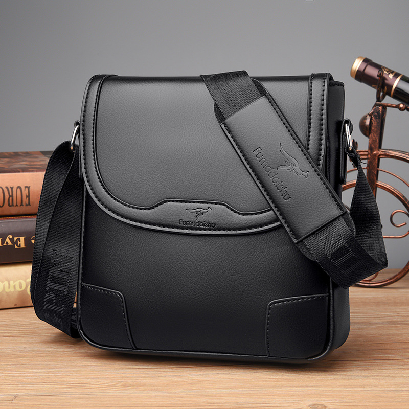 Luxury Brand Men Leather Shoul - Men Accessories Pack recension och pris