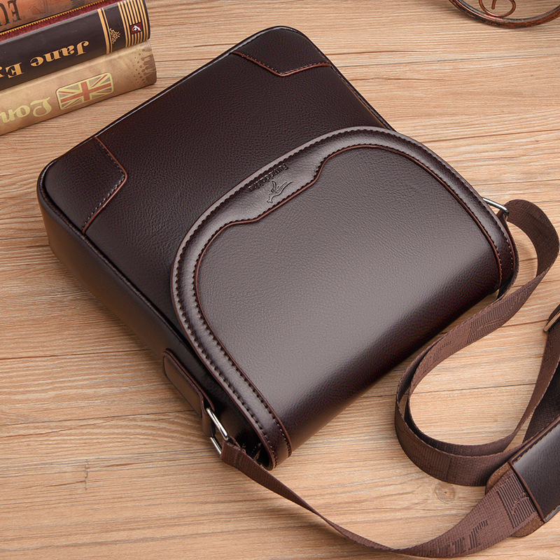 Luxury Brand Men Leather Shoul - Men Accessories Pack recension och pris