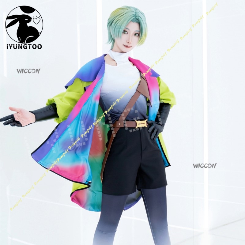 GNOSIA Anime Game Cosplay Cost - Men Accessories Gift Set recension och pris