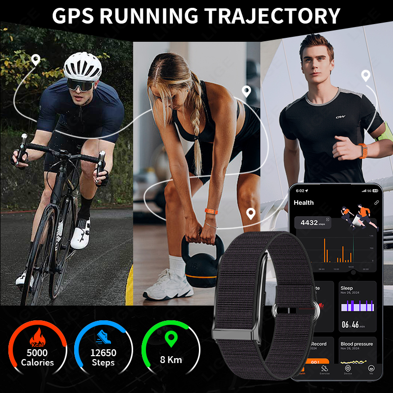 LIGE 100+ Sport Fitness Tracke - Men Accessories Bracelet recension och pris
