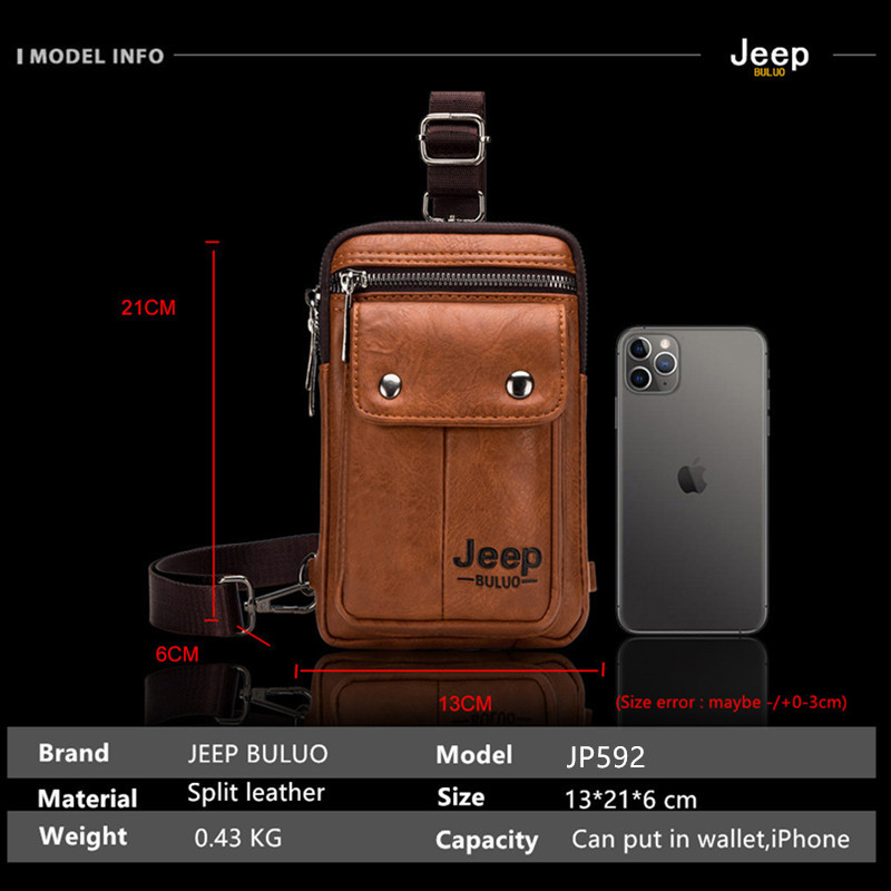 JEEP BULUO Small Multi-functio - Men Accessories Pack recension och pris