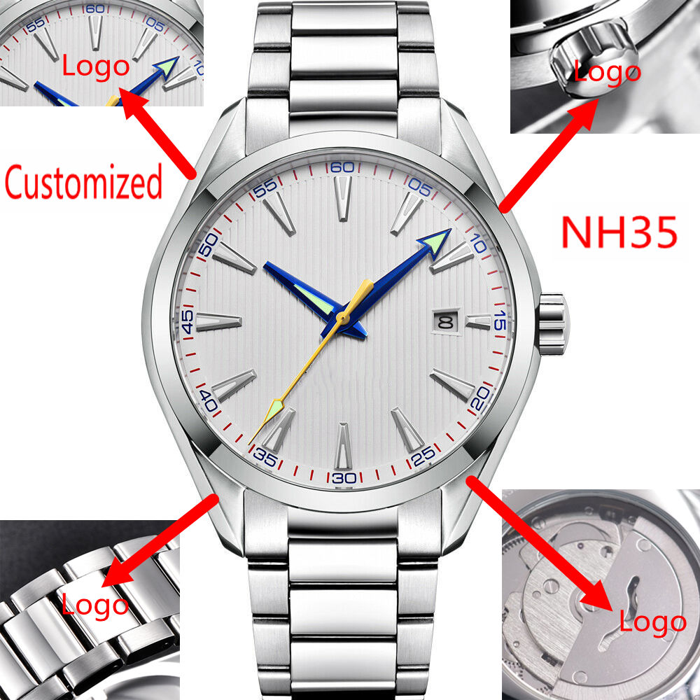 Custom Logo 41mm Men Miyota/NH - Men Accessories Bracelet recension och pris