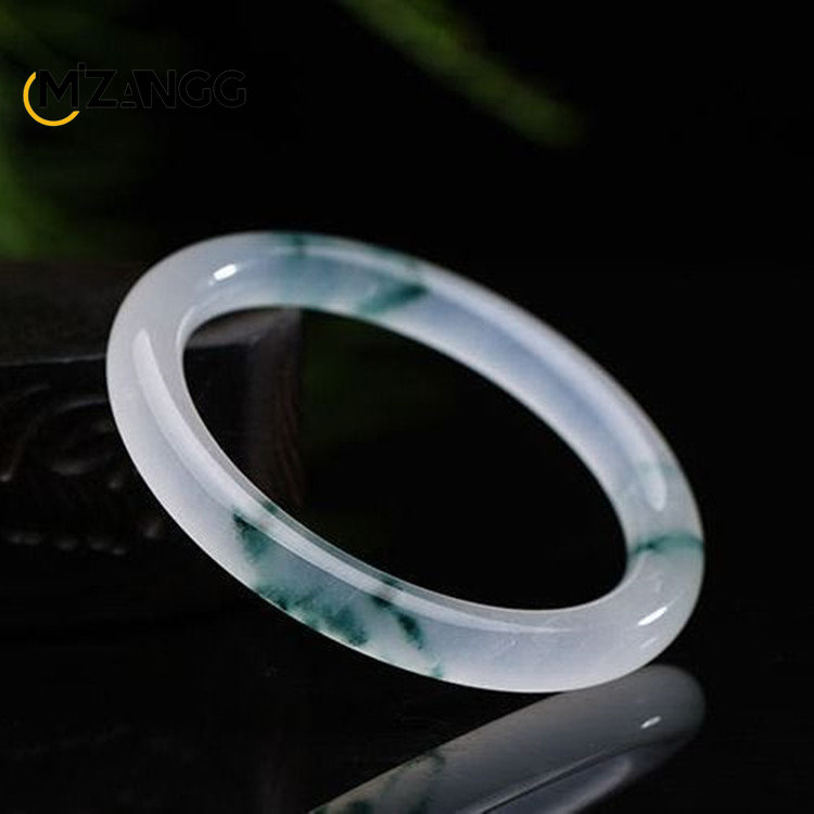 Natural Green Jadeite Bangle J - Men Accessories Bracelet recension och pris