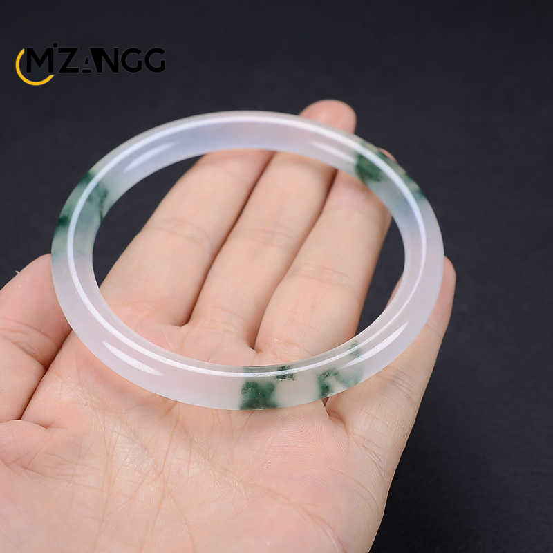 Natural Green Jadeite Bangle J - Men Accessories Bracelet recension och pris