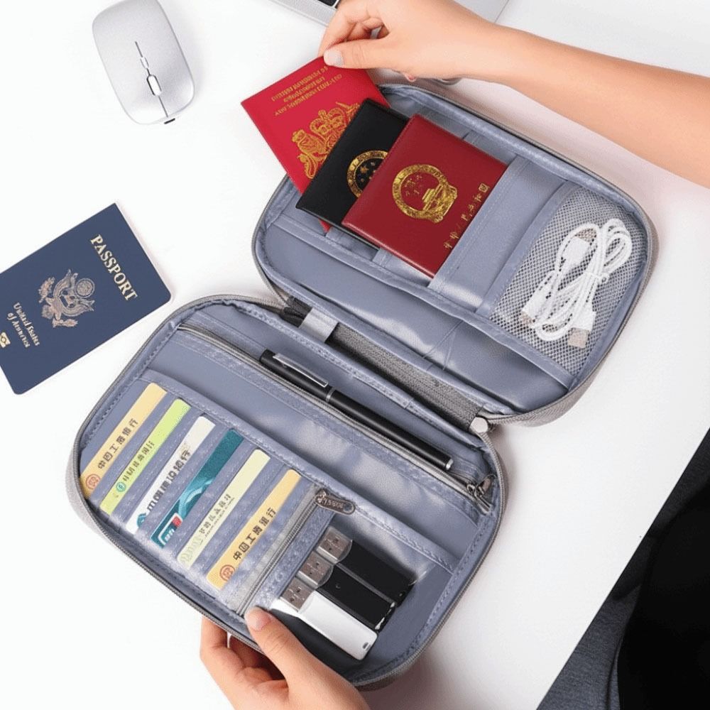 Creative Solid Color Passport  - Men'S Accessories Travel Bag recension och pris