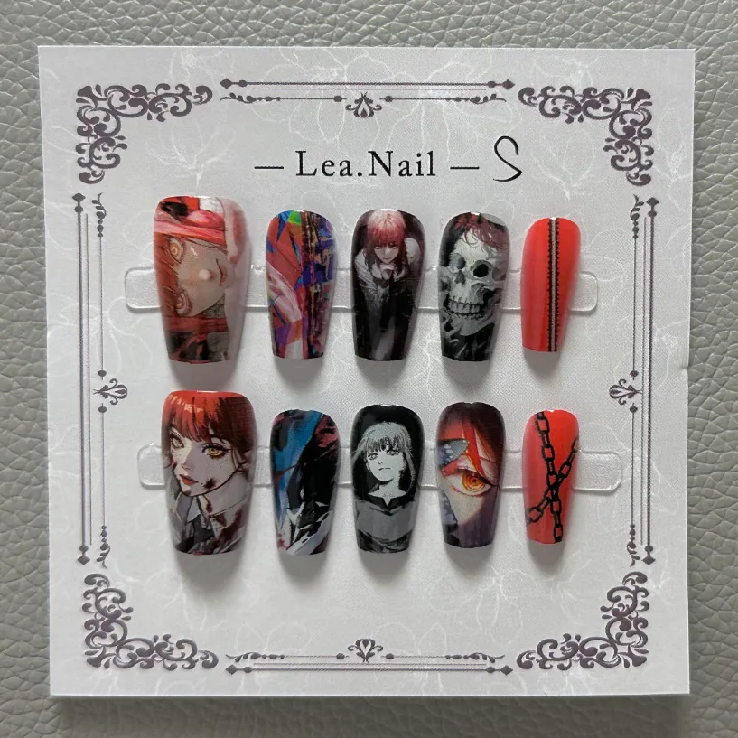 Anime Chainsaw Man Manicure Ma - Men Accessories For Birthday Gift recension och pris