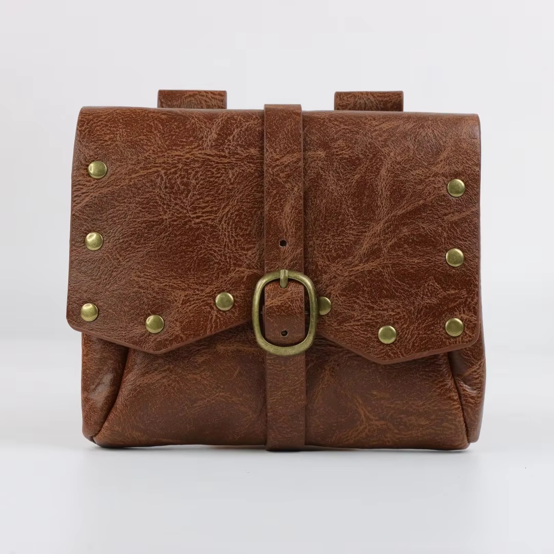 Medieval Viking Leather Pouch  - Men Accessories Gadgets recension och pris