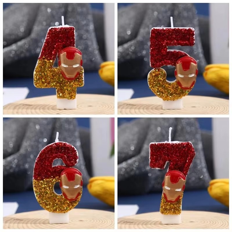 0-9 Cartoon Cake Insert Childr - Men Accessories For Birthday Gift recension och pris