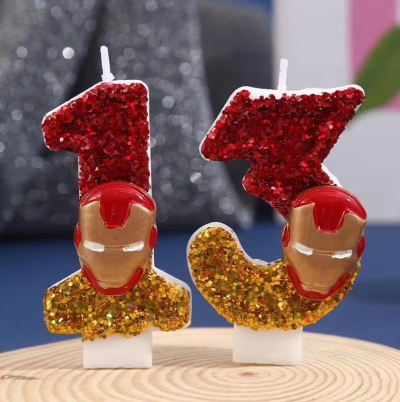 0-9 Cartoon Cake Insert Childr - Men Accessories For Birthday Gift recension och pris