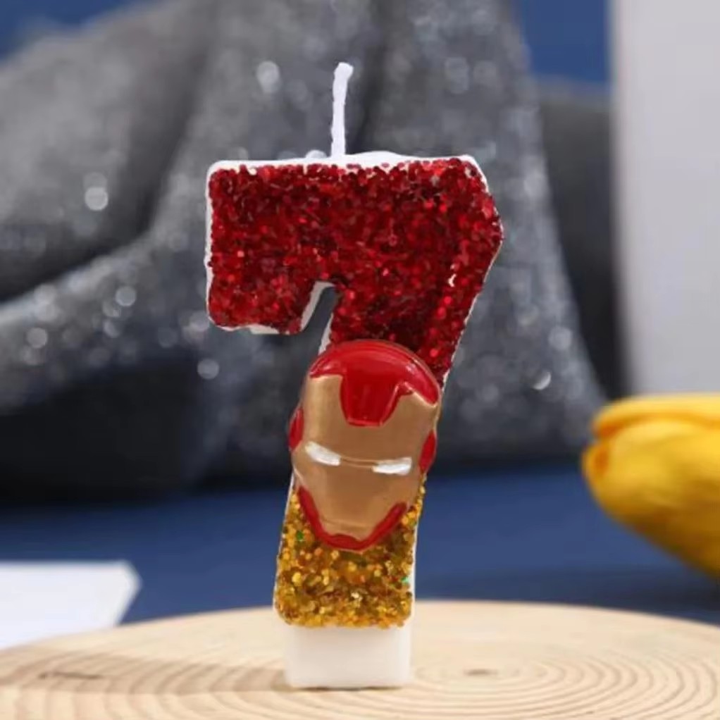 0-9 Cartoon Cake Insert Childr - Men Accessories For Birthday Gift recension och pris