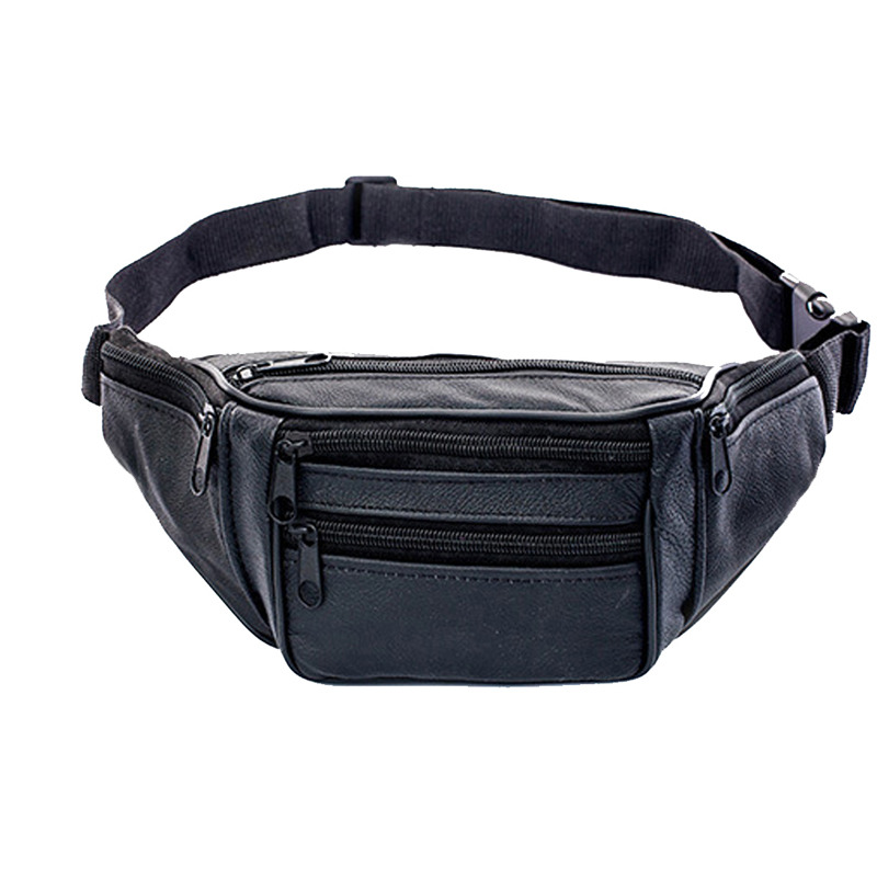 Leather Men Waist Chest Bag Th - Men Accessories Pack recension och pris
